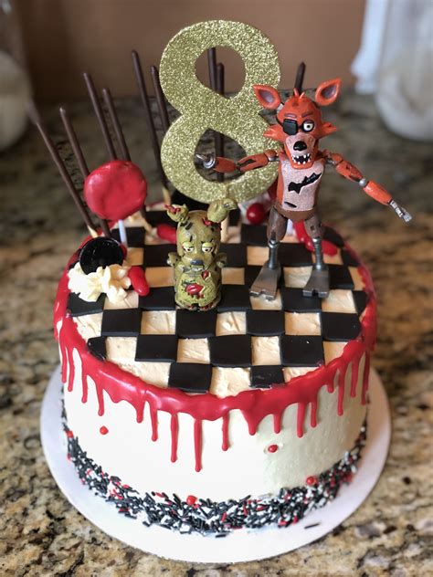 Five Nights At Freddys Birthday Cake Ideas Five Nights At Freddys