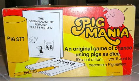 Sale Vintage 1977 Pigmania Game Pass The Pigs Excellent Etsy Pig