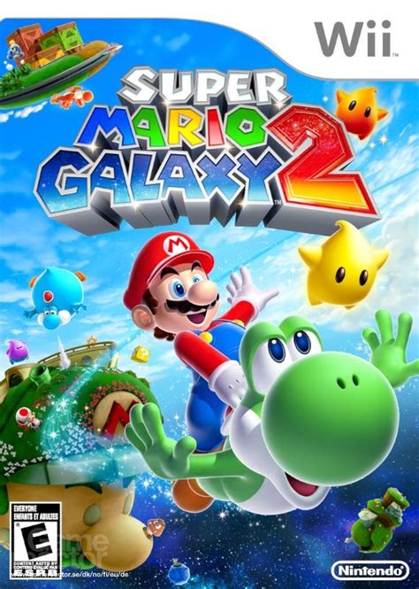 Super Mario Galaxy 2 Omslaget