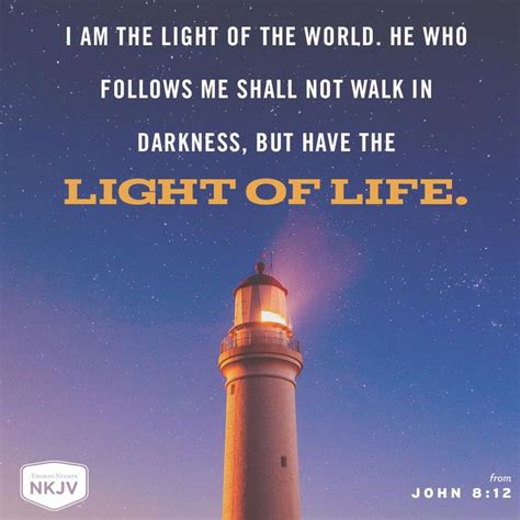 Then Jesus Spoke To Them Again Saying I Am The Light Of The World