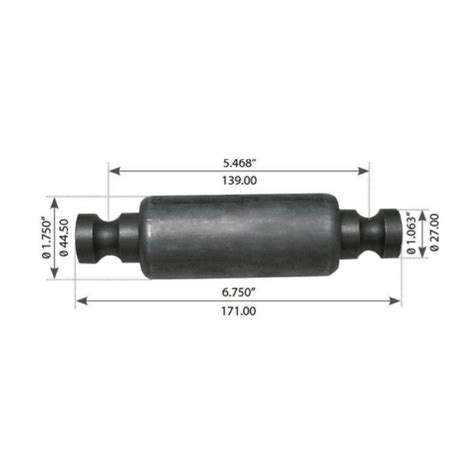 Fortpro Spring Eye Bush Compatible With Hendrickson Peterbilt