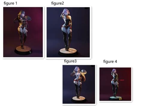 Anime Raven Unpainted Gk Models 3d Printed Figures Unassembled Blank