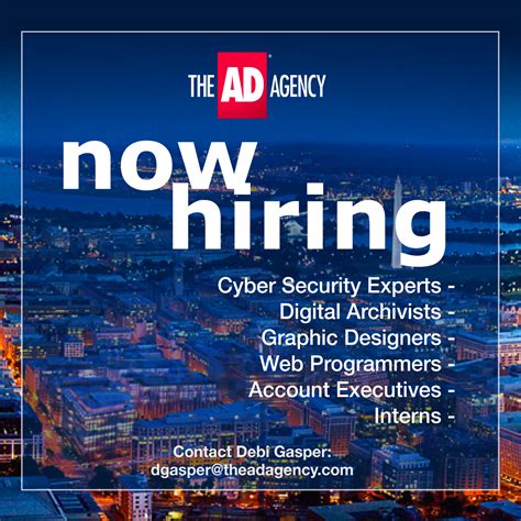 The Ad Agency Is Now Hiring For Several Positions