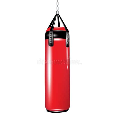 Punching Bag For Boxing Stock Vector Illustration Of Action 25799792
