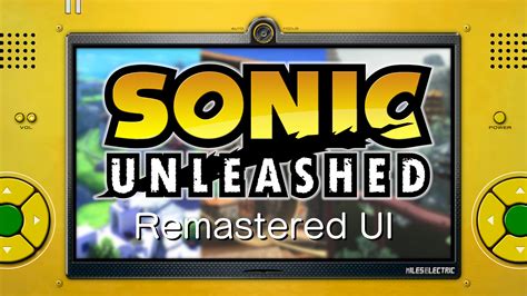 Remastered Ui Sonic Unleashed X360ps3 Mods