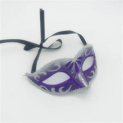 purple sliver glitter mask mardigras masks carnivale masks sales