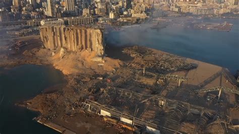Beirut Explosion Before And After Satellite Images Show Huge Devastation