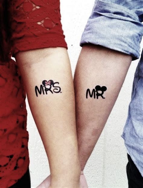 35 Cute His And Hers Matching Tattoos For Couples