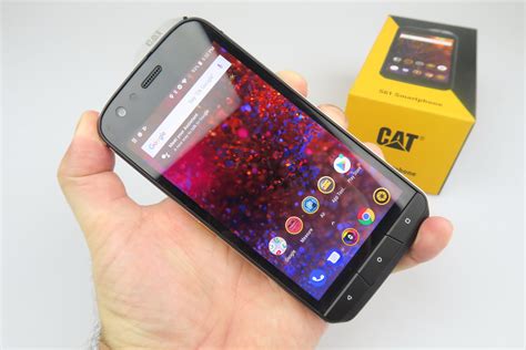 Cat S61 Unboxing Rugged Manly Phone Used For Manly Jobs Thermal