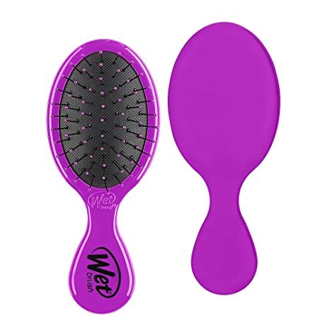 Amazon Com Wet Brush Squirt Detangler Hair Brushes Purple Mini Detangling Brush With Ultra