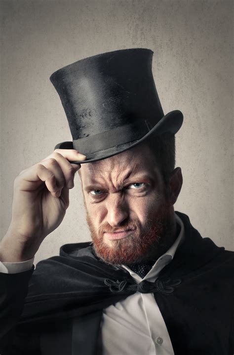 Man Wearing A Black Top Hat Stock Photo Free Download