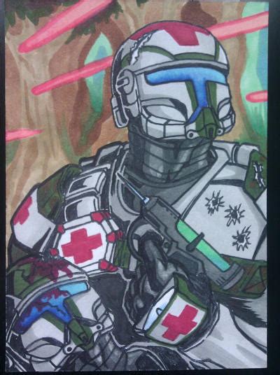 Republic Commando Medic Clone Trooper By Grymjack On Deviantart