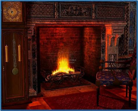 Animated Fireplace Screensavers Download Free