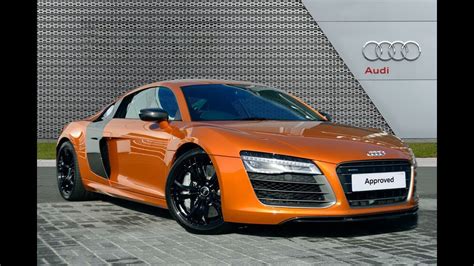 Audi R8 V10 Plus Quattro Orange 2014 Youtube