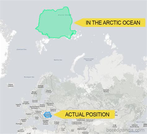 15 Maps Reveal How The World Actually Looks Demilked