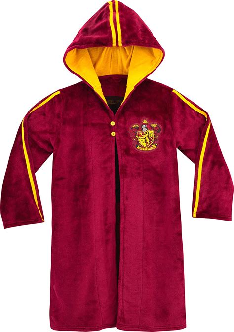 Harry Potter Robe De Chambre Hogwarts Garçon Amazonfr Vêtements