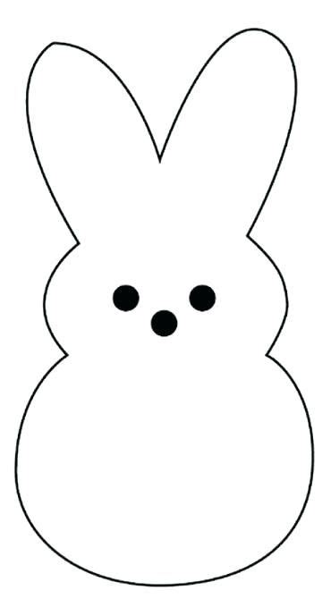 Adorable Easter Bunny Template