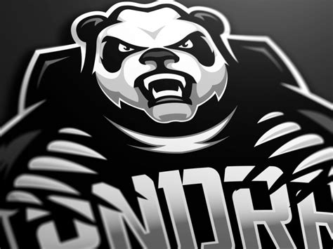 Panda Mascot Logo Pndrr By Marko Berovic On Dribbble