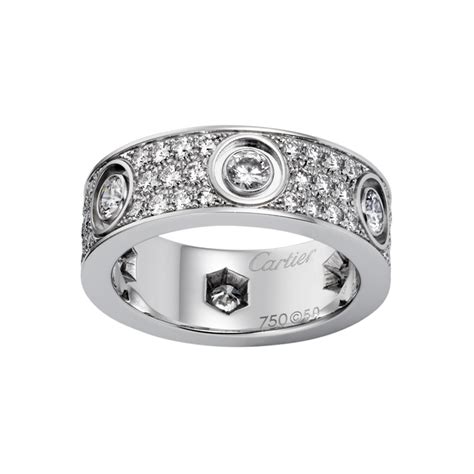 This men's wedding band takes texture to another level with its engraved herringbone pattern. Cartier says it all : LOVE