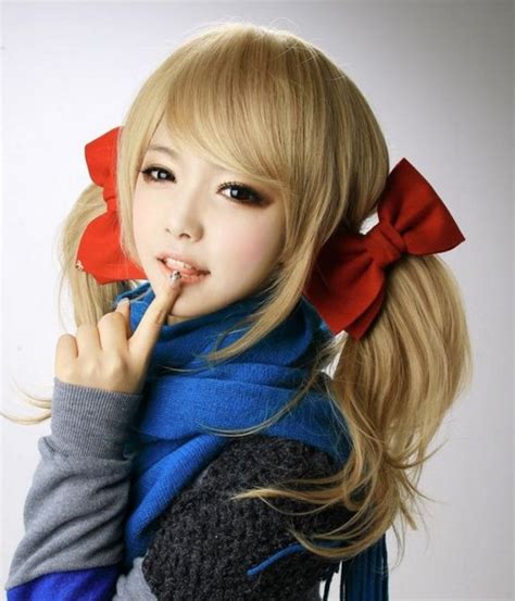Ash blonde and lilac balayage. light ash blonde hair on an asian | Blonde Asian Hair ...