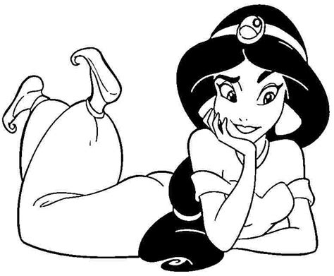 Maybe you would like to learn more about one of these? Printable Princess Jasmine Coloring Pages - Coloring Home