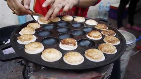 Lao Dessert Khao Nom Kok Youtube