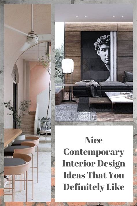 Nice Contemporary Interior Design Ideas That You Definitely Like