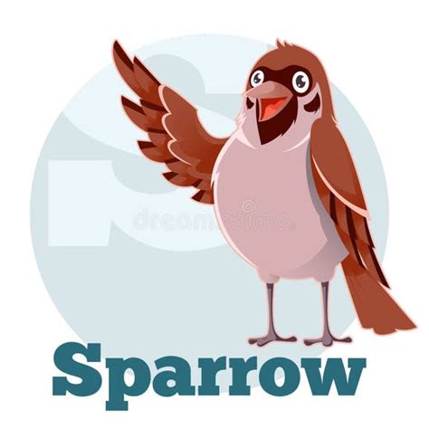 Cartoon Cute Sparrow Stock Illustrations 5651 Cartoon Cute Sparrow