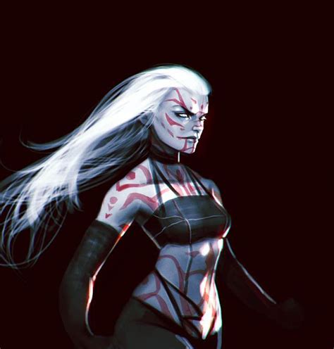 White Hair Hendry Roesly On Artstation At