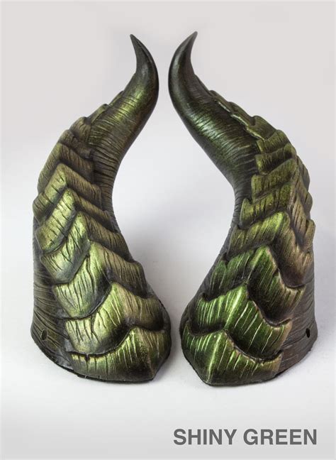 Medium Dragon Horns Custom Color Handmade Lightning Cosplay