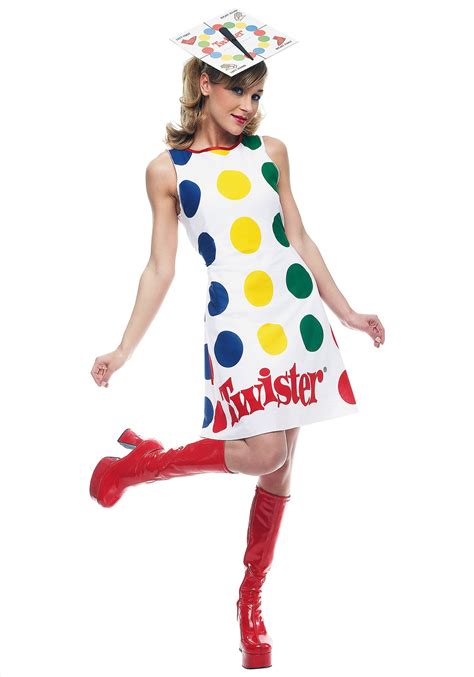 Twister Game Costume Womens Funny Halloween Costumes