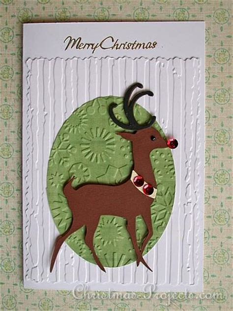 Craft For Christmas Reindeer Christmas Card