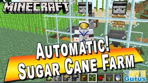 The most ideal way to make one is to get into the nether roof, an area which can be glitched into with an ender pearl. How to Make an Minecraft Sugar Cane Farm Automatic Using ...