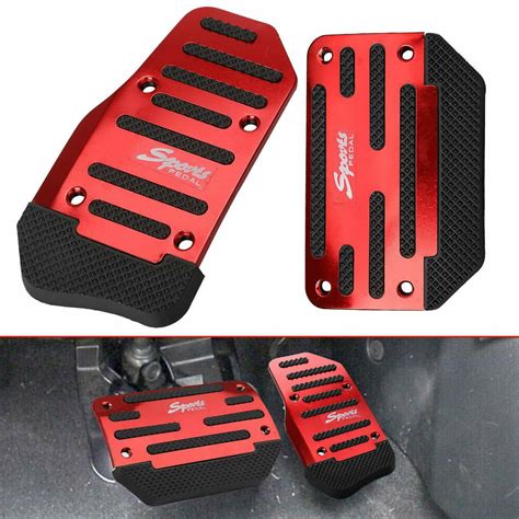 Non Slip Performance Car Gas Pedal Covers Brake Pedal Covers Set For