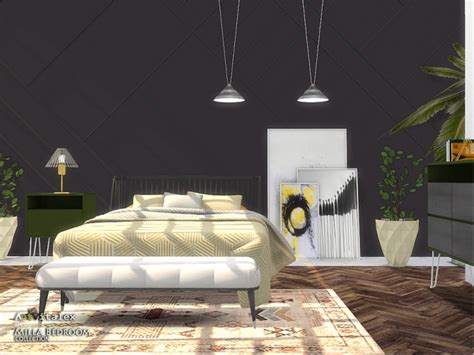 Milla Bedroom By Artvitalex At Tsr Sims 4 Updates