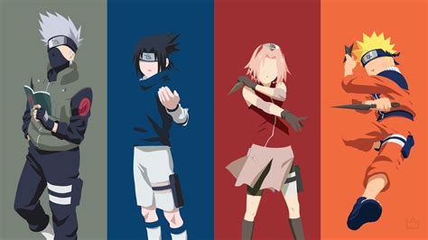 Aesthetic Naruto Team 7 Wallpapers Lwwy 1d