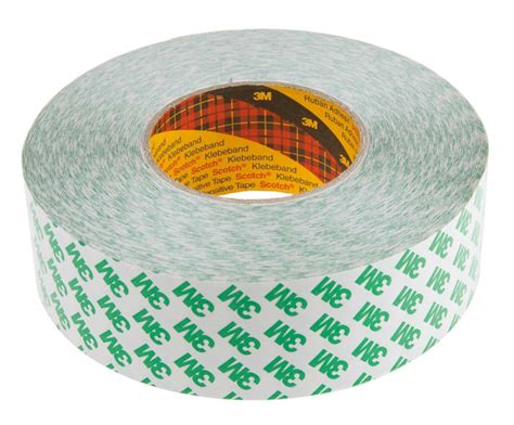 9087 50mmx50m 3m 3m 9087 White Double Sided Plastic Tape 026mm