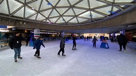 Robson Square Ice Rink Open For The Season Ctv News
