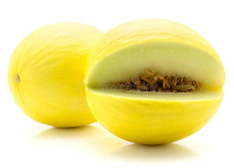 Fresh Honeydew Melon Isolated On White Stock Photo Image Of Juicy