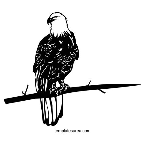 Download Free Eagle Dxf Image For Laser Cutting Templatesarea