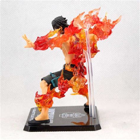 One Piece Portgas D Ace Battle Version Fire Fist Ace Action Figure