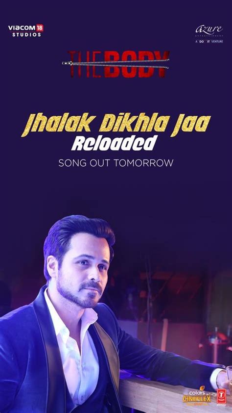 Emraan Hashmis Jhalak Dikhla Jaa Reloaded Song Full Hd Video Once