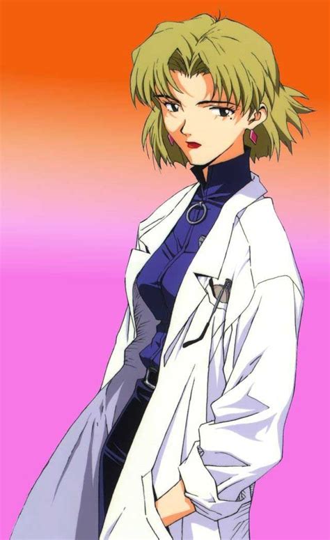 Dr Ritsuko Akagi Neon Evangelion Evangelion Neon Genesis Evangelion
