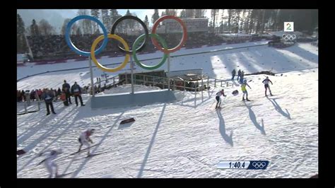 Sochi Olympics 2014 Xc Skiing Sprint Free Ladies Final Youtube
