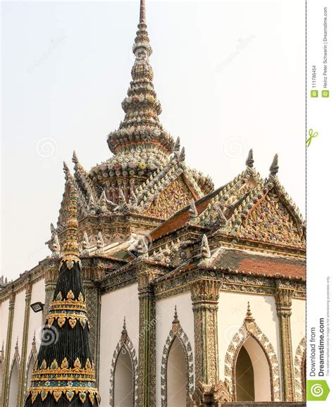 Royal Palace in Bangkok stock photo. Image of cultures - 111786454