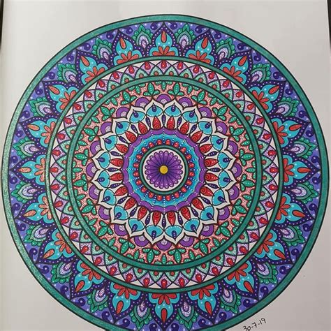 ️intricate Mandala Coloring Pages Free Download
