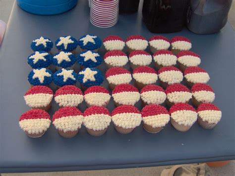 Fourth Of July Cupcakes This Is Simply Cupcakes With Buttercream