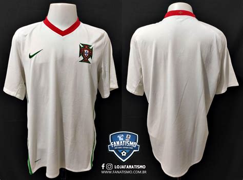 Pesquisa avançada por seleção portugal. Camisa Seleção de Portugal Oficial II Nike 2007/2008 S/Nº ...