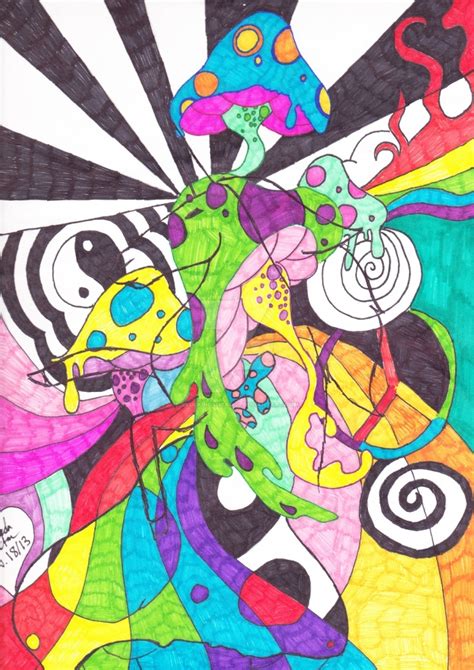 Easy Trippy Drawing At Getdrawings Free Download