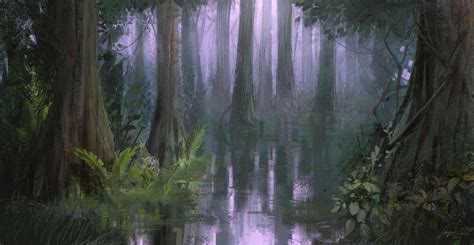 Swamp By Freelancerart On Deviantart
